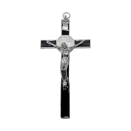 St Benedict Medal/Crucifix Shiny Gloss Enamel