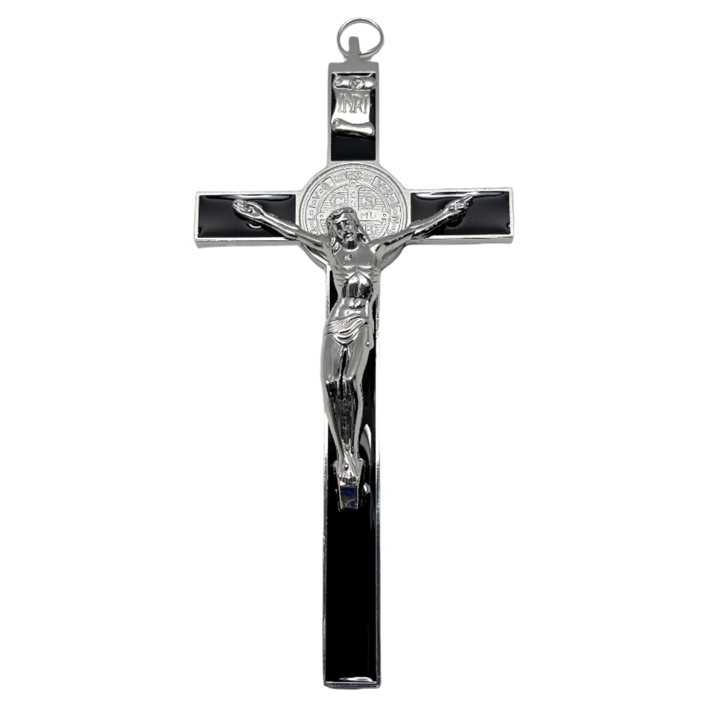 St Benedict Crucifix 6 Inch Black