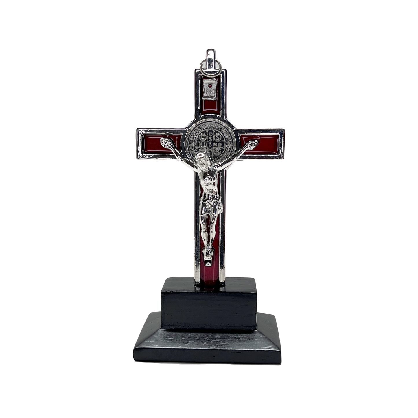 6" Crucifix with St Benedict Medal