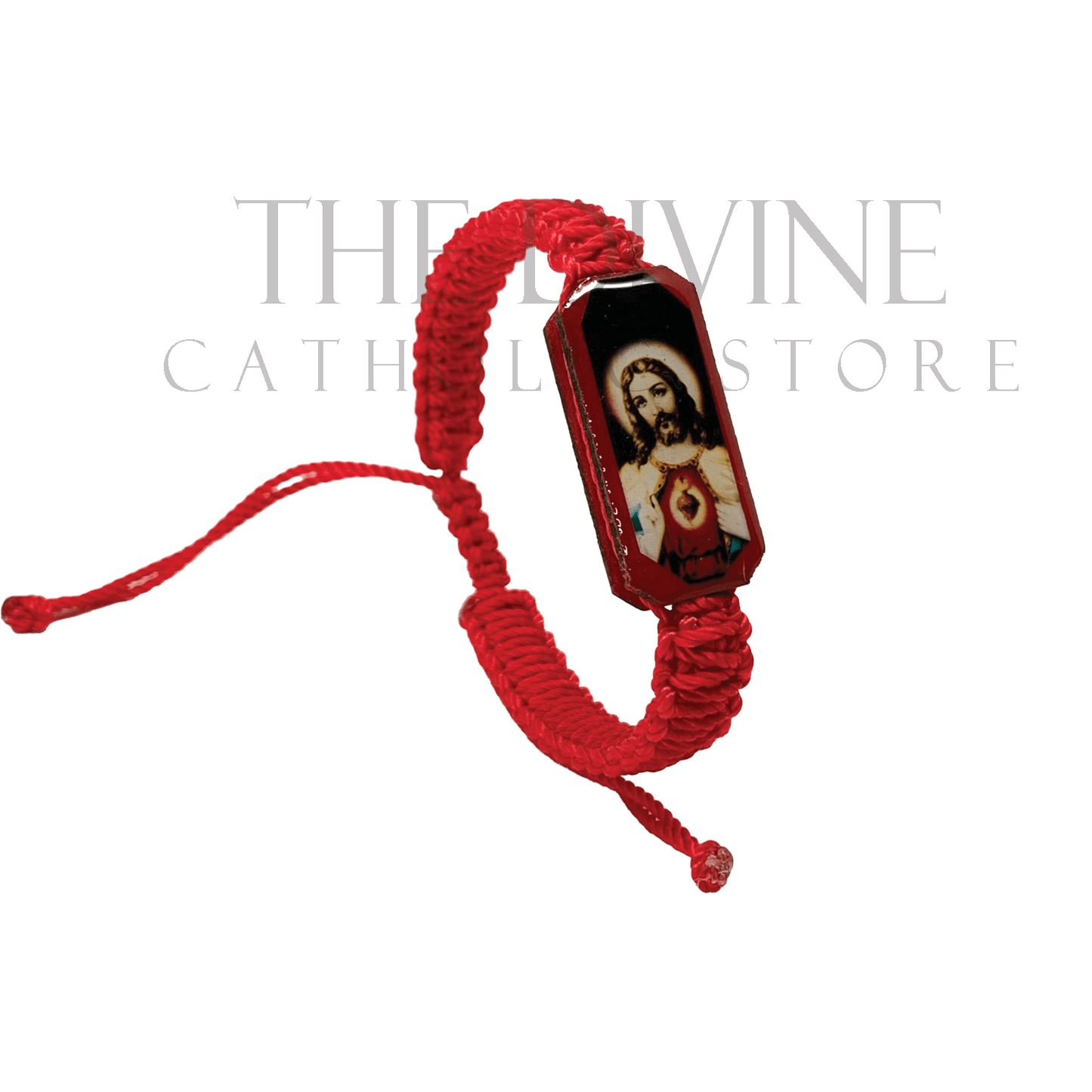Sacred Heart of Jesus Red Bracelet
