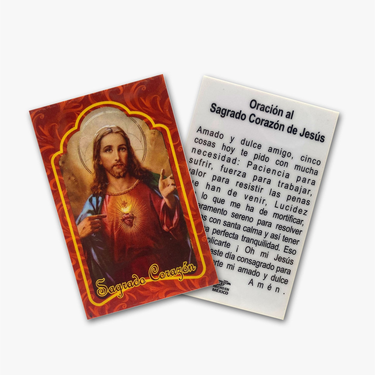 Prayer Cards (Spanish) Laminated
