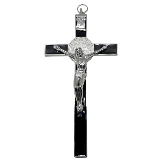 St Benedict Crucifix 6 Inch Black