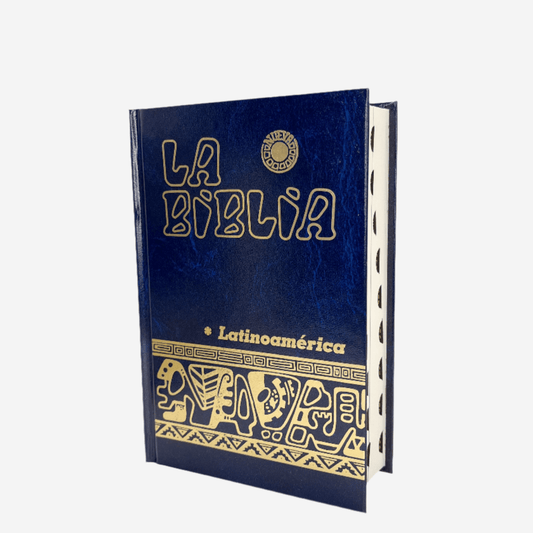 La Biblia Latinoamerica Pocket Bible with Index Azul