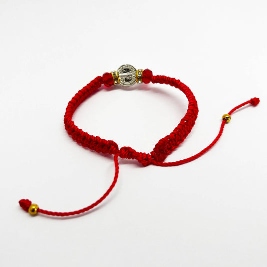 Protection Bracelet Woven St. Benedict (Baby size)
