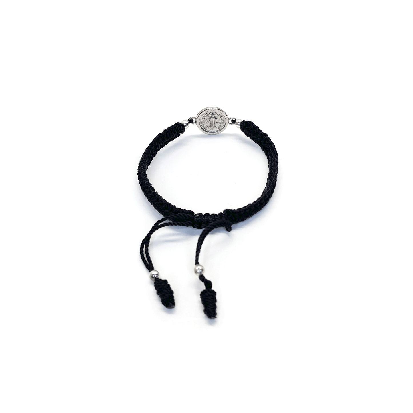 St Benedict Bracelet Black