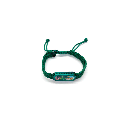St Jude Bracelet Green