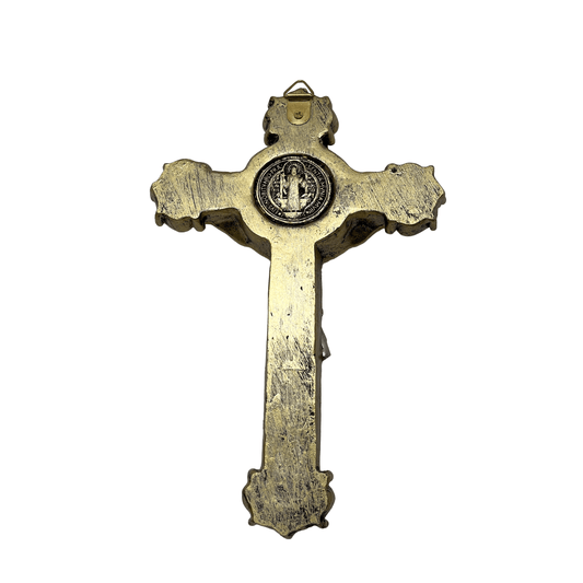 St. Benedict Wall Crucifix 8 Inch