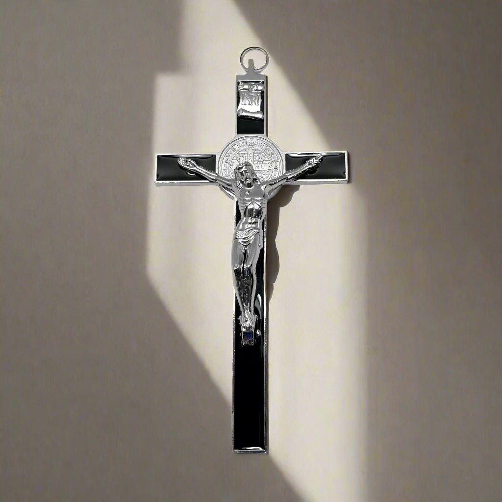 st benedict crucifix wall
