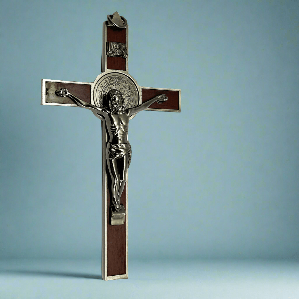 St Benedict Crucifix Mate finish