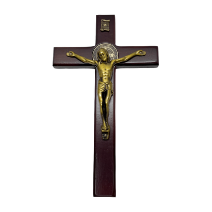Wooden St. Benedict Crucifix 6 Inch
