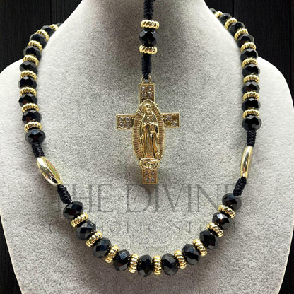 Guadalupe Full Crystal Rosary