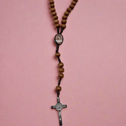 Our Lady of Guadalupe Wooden Rosary