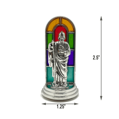 St Jude Mini Statue 2.5" Dashboard