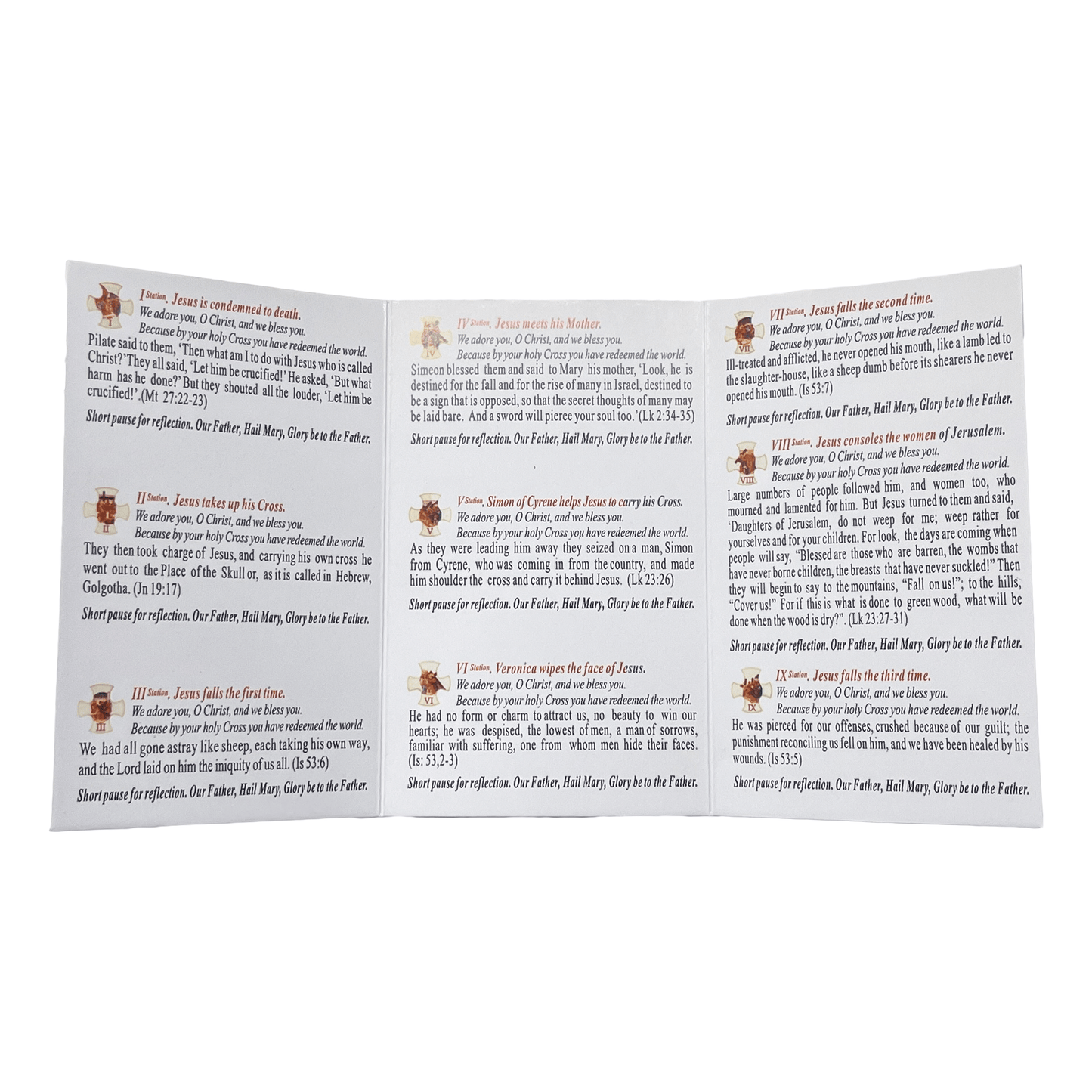 Stations of The Cross with Booklet